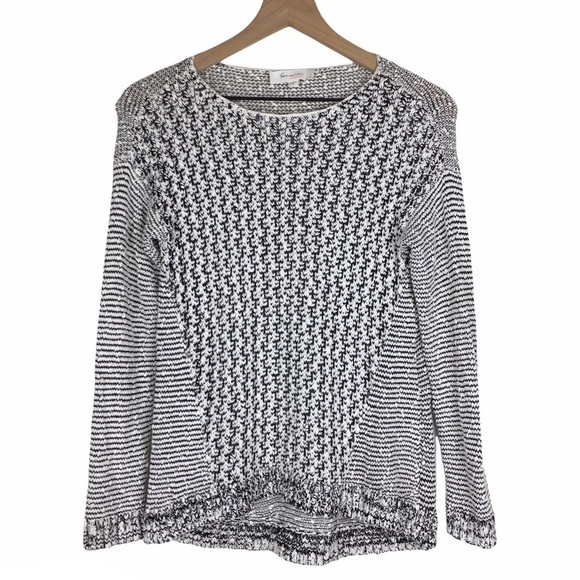 TWO by VINCE CAMUTO Sweater Nubby Chunky Knit Pullover Crew Neck Size Small - Picture 1 of 8